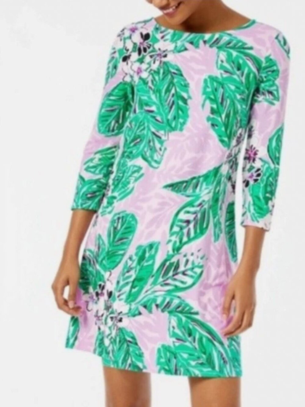 Lilly Pulitzer Ophelia Magnolia Lilac Leidees Night Swing Dress XL NWT